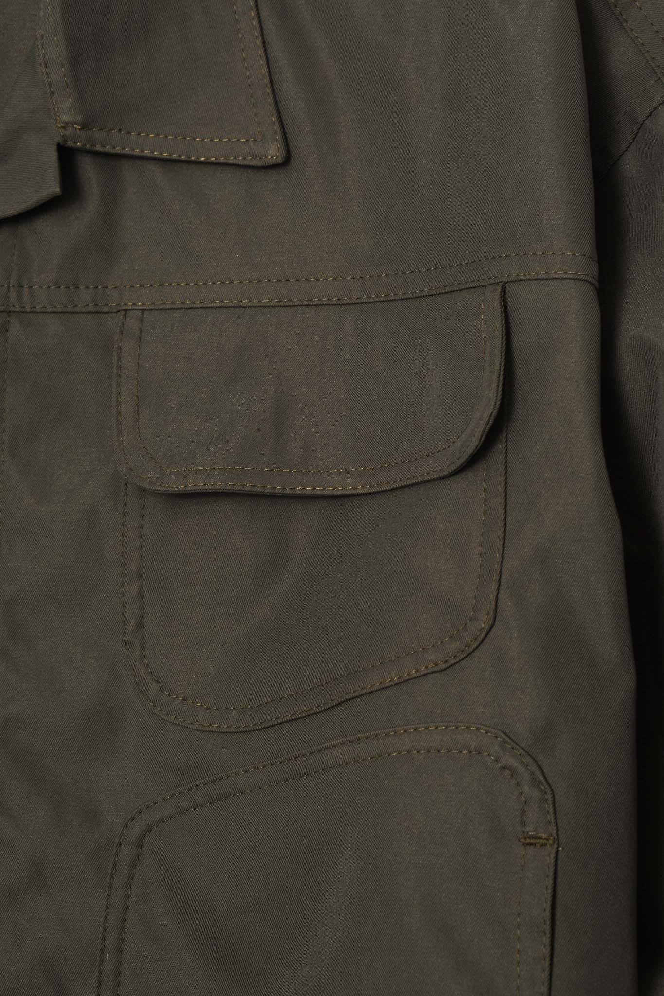 TRUCKER JACKET V2 IN OLIVE - Image 7