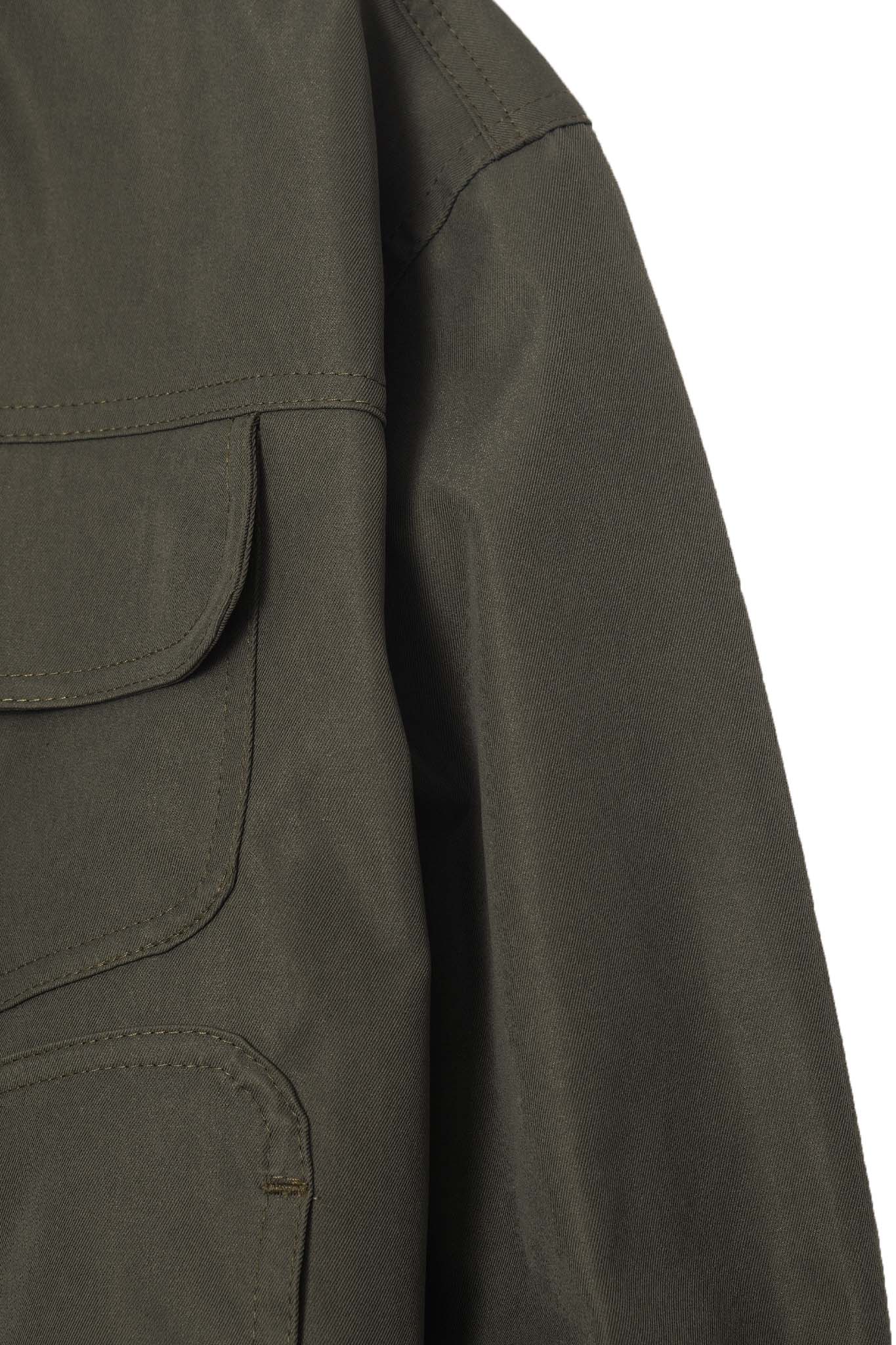 TRUCKER JACKET V2 IN OLIVE - Image 8