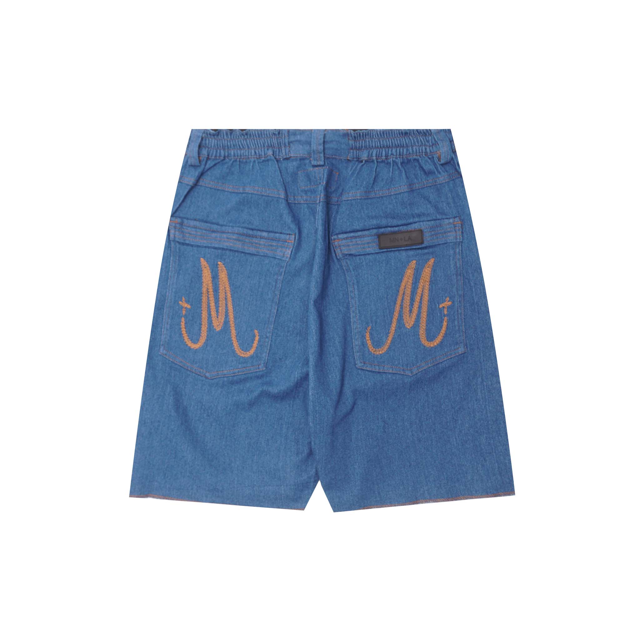 "TRUE BLUE" OVERPOCKET PHAT SHORTS