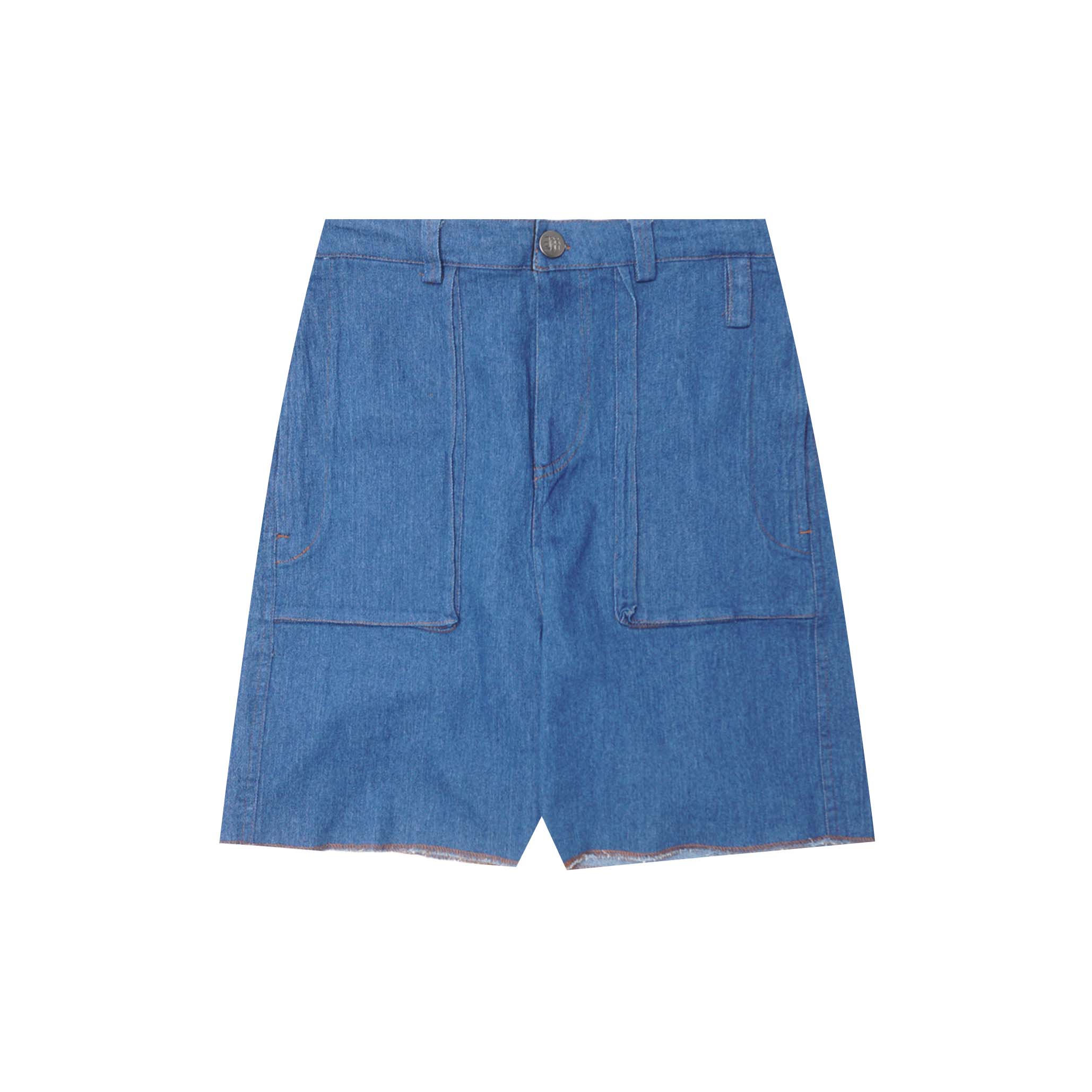 "TRUE BLUE" OVERPOCKET PHAT SHORTS - Image 2