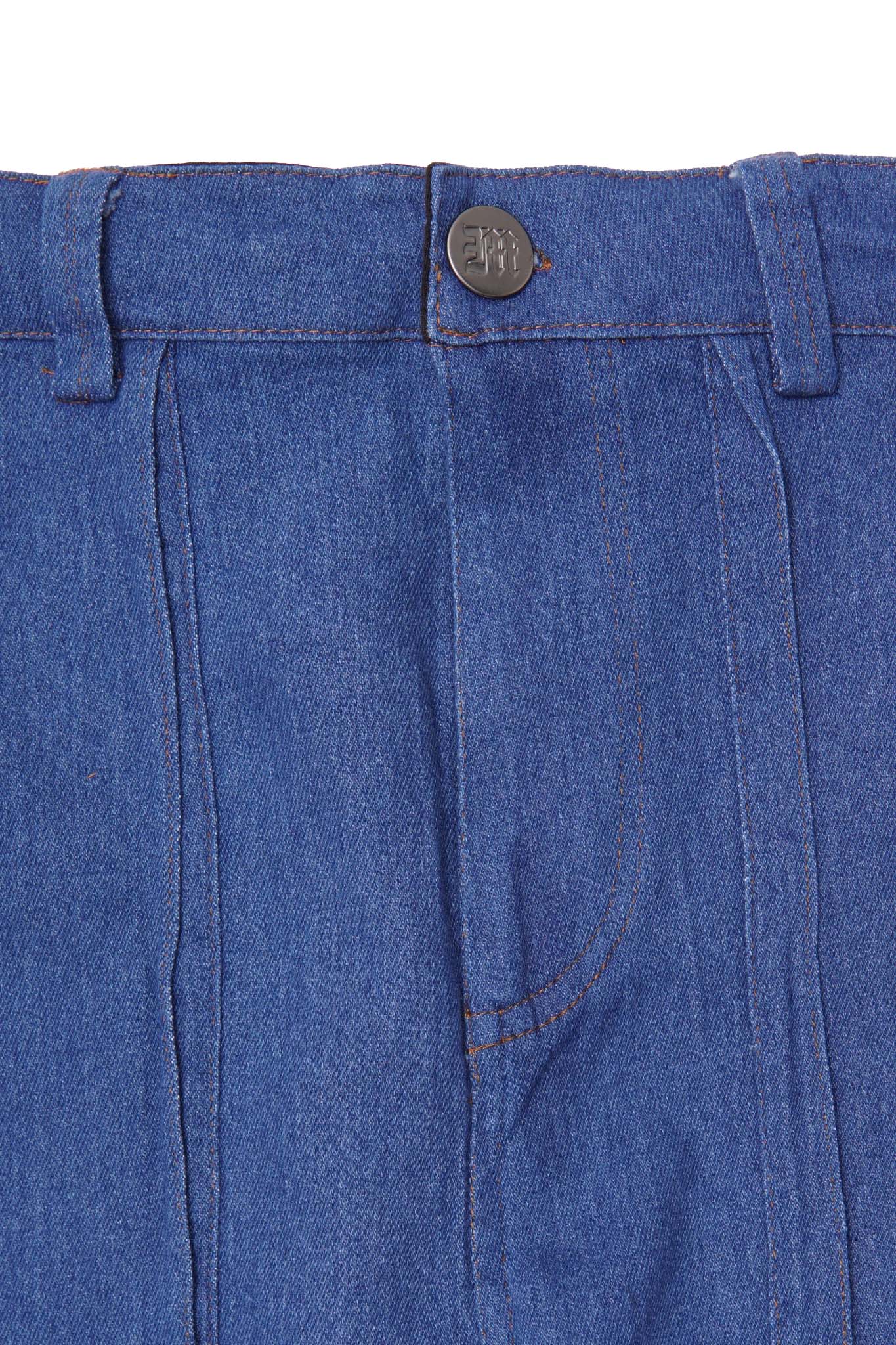 "TRUE BLUE" OVERPOCKET PHAT SHORTS - Image 6