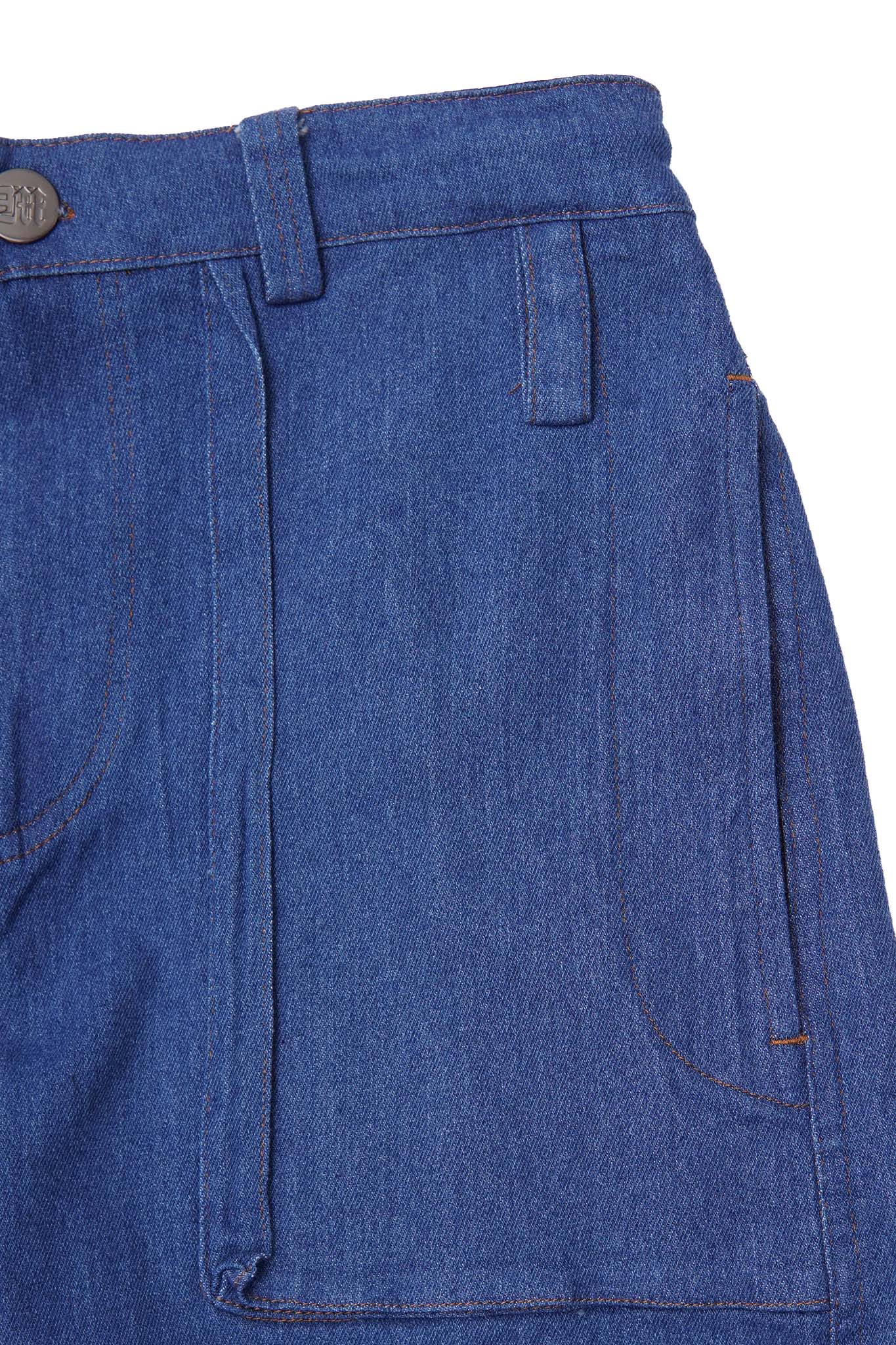 "TRUE BLUE" OVERPOCKET PHAT SHORTS - Image 7