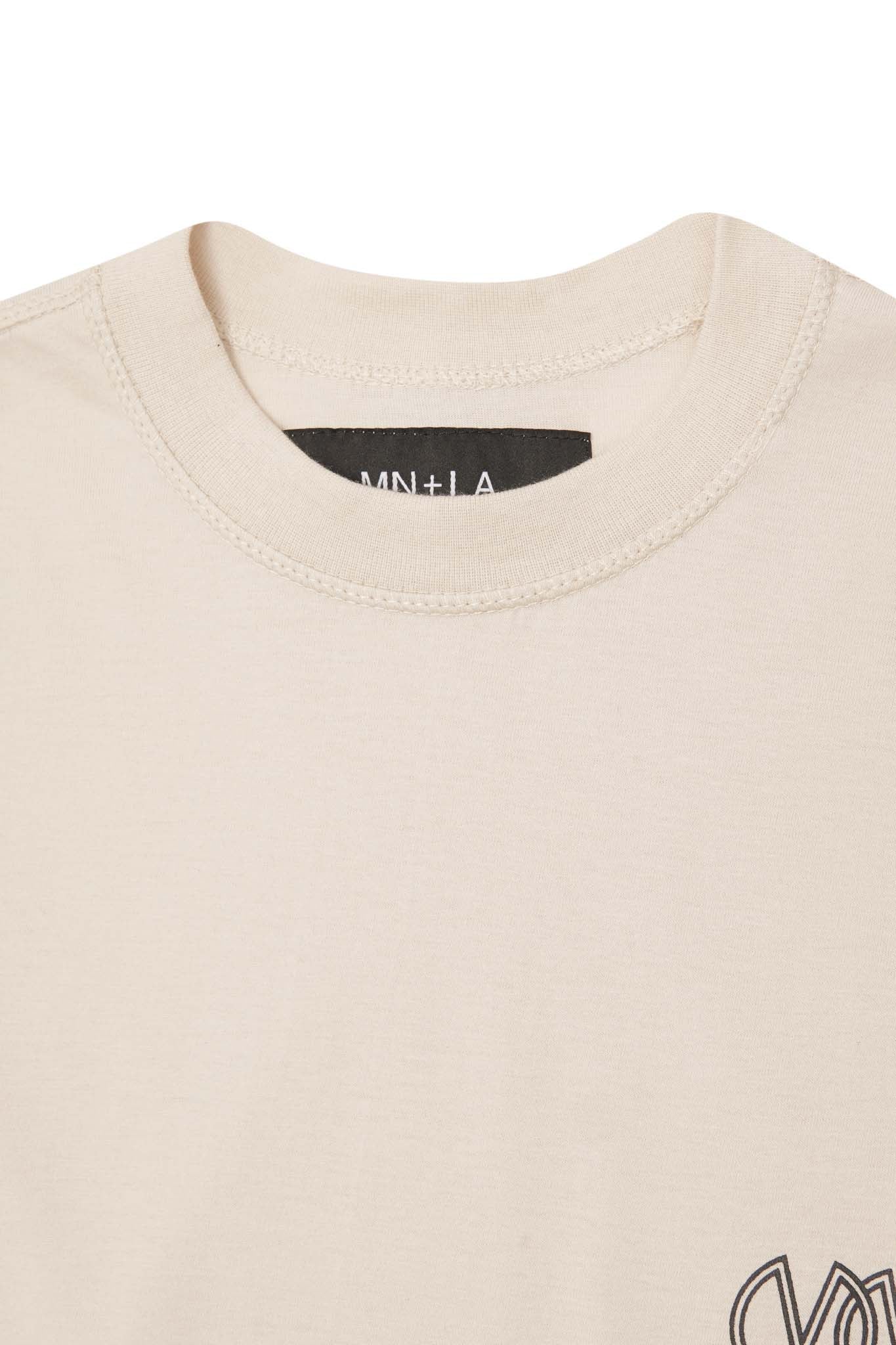 TWIN M'$ LOUNGE TEE IN OAT - Image 5