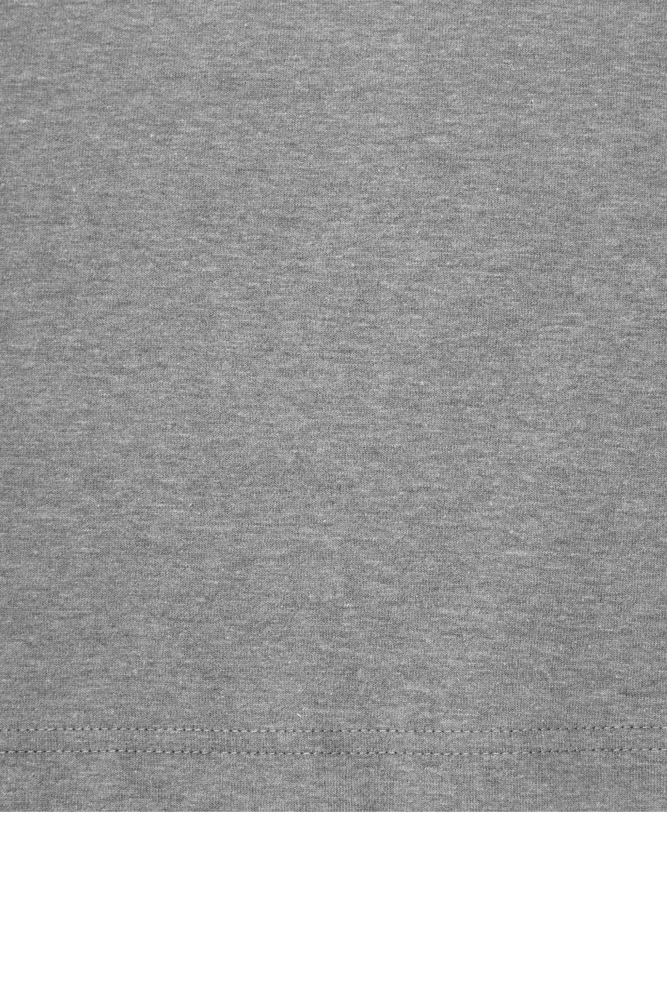 ULTRA HEAVY BOX TEE IN HEATHER GREY - Image 6
