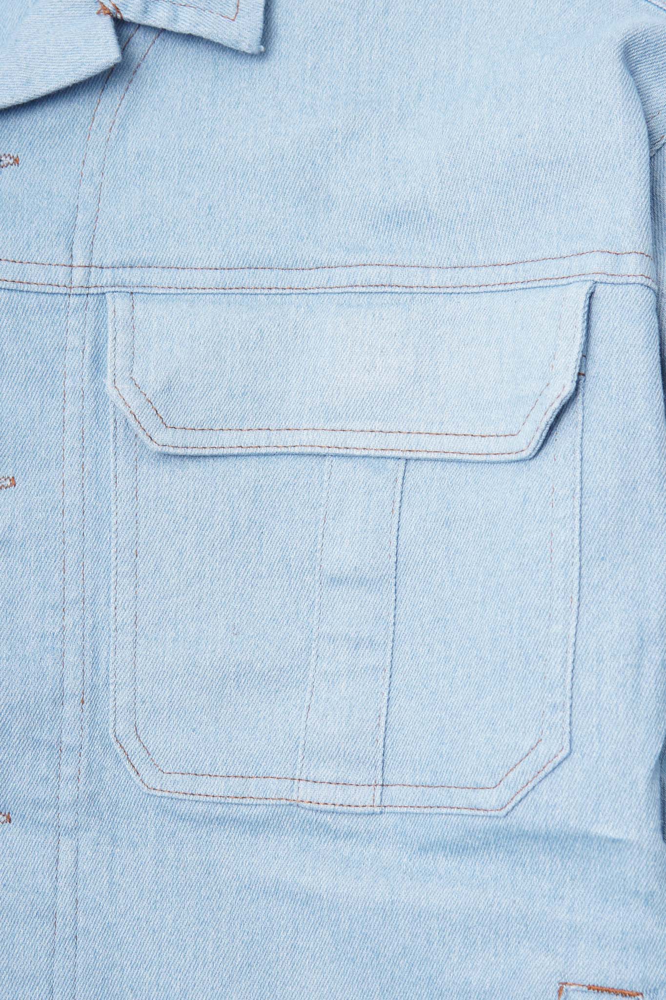 "VAPOR BLUE" CHORE JACKET - Image 7