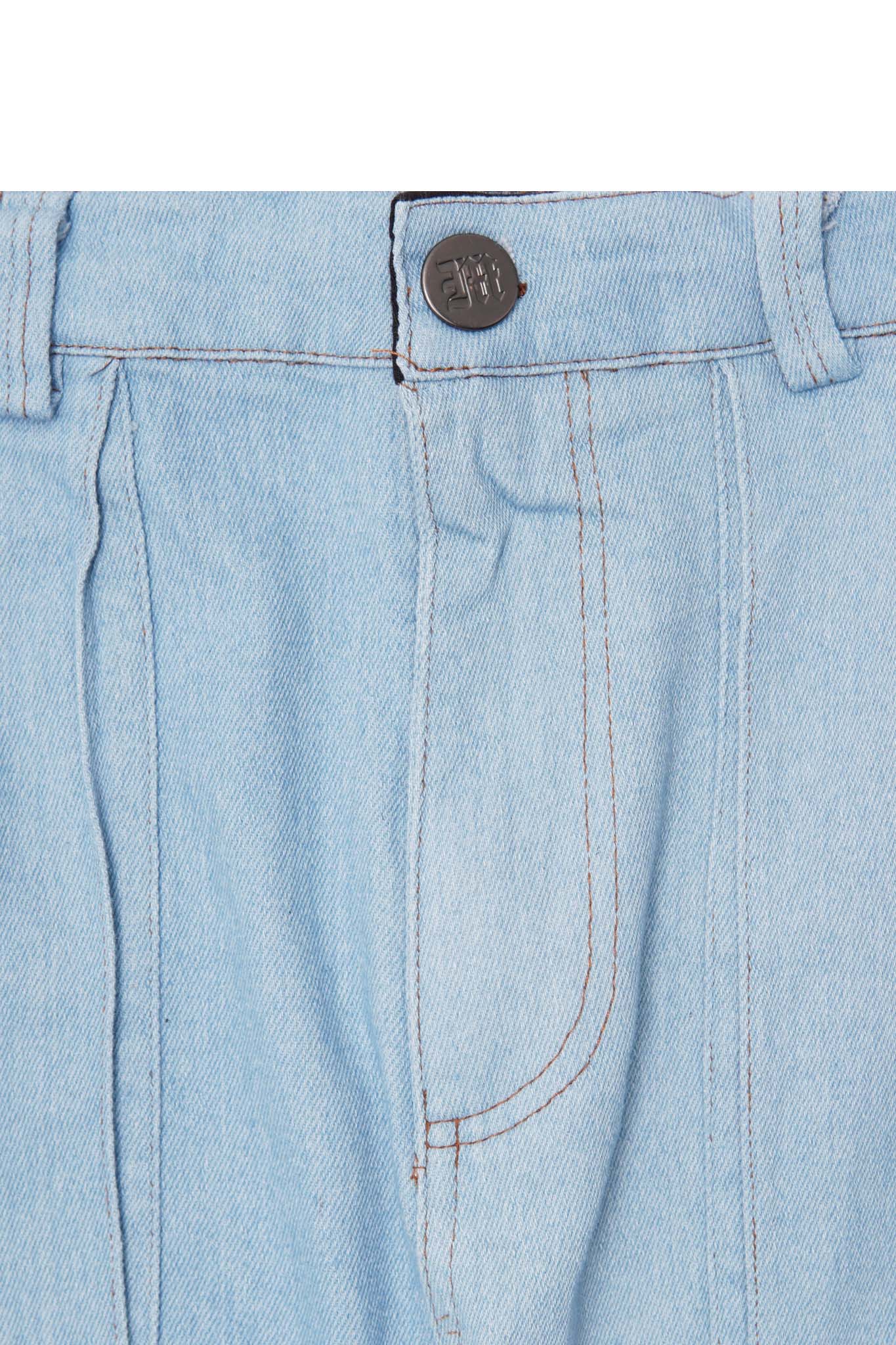 "VAPOR BLUE" OVERPOCKET PHAT SHORTS - Image 3