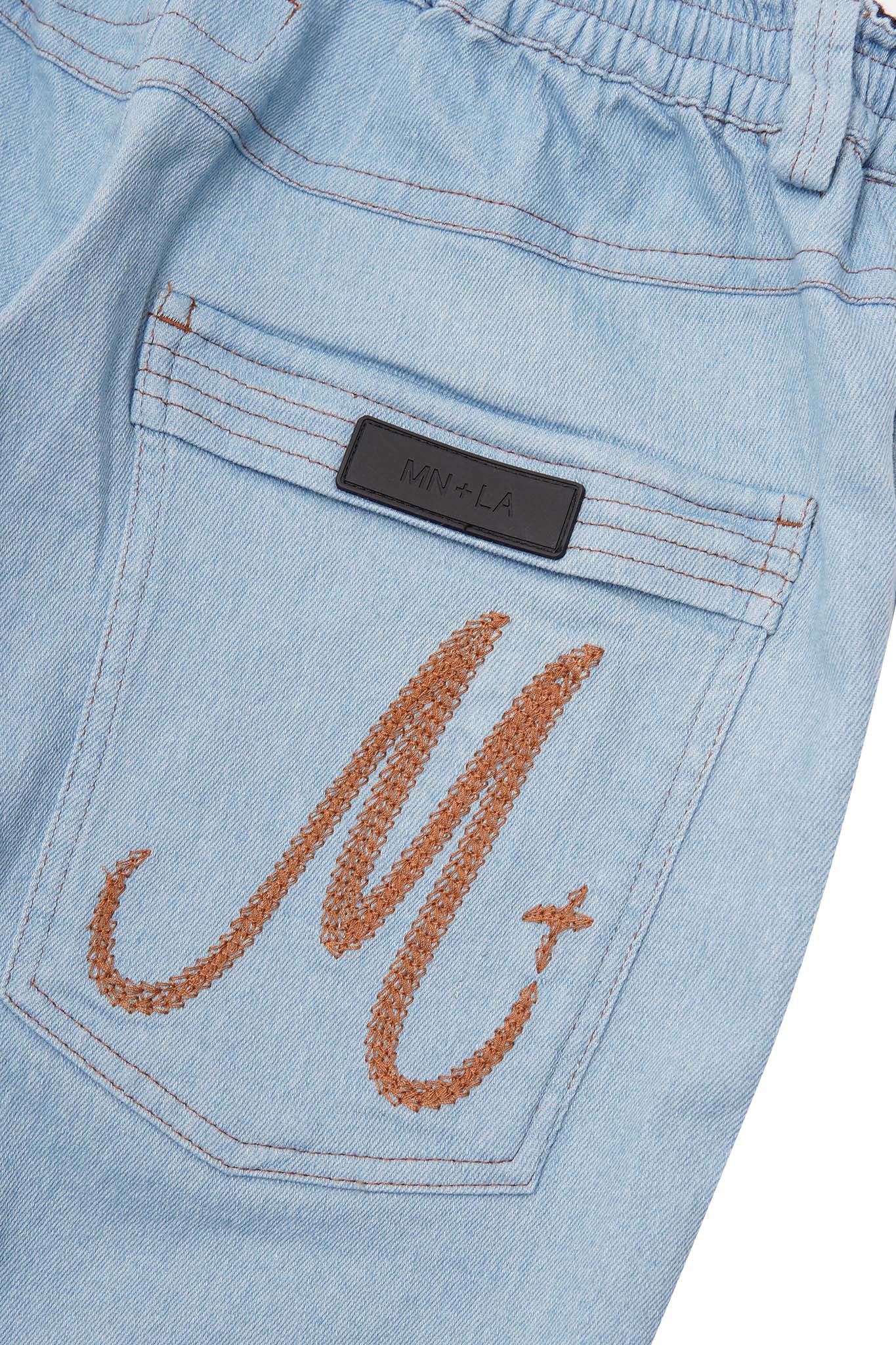 "VAPOR BLUE" OVERPOCKET PHAT SHORTS - Image 8