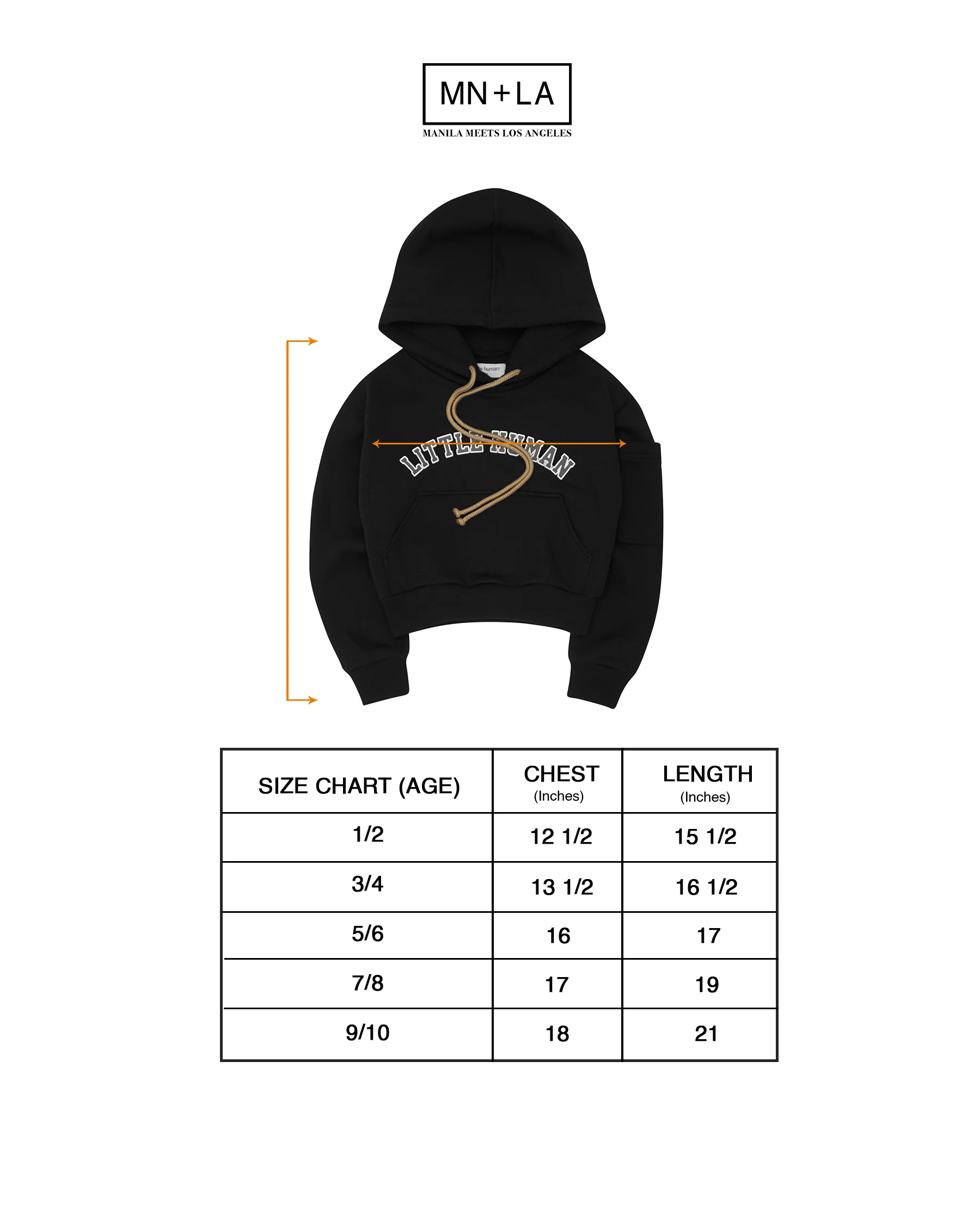 "VARSITY" LITTLE HUMAN™ HOODIE IN ANTHRACITE - Image 4