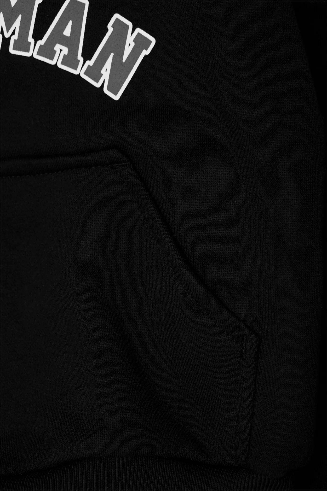"VARSITY" LITTLE HUMAN™ HOODIE IN ANTHRACITE - Image 7