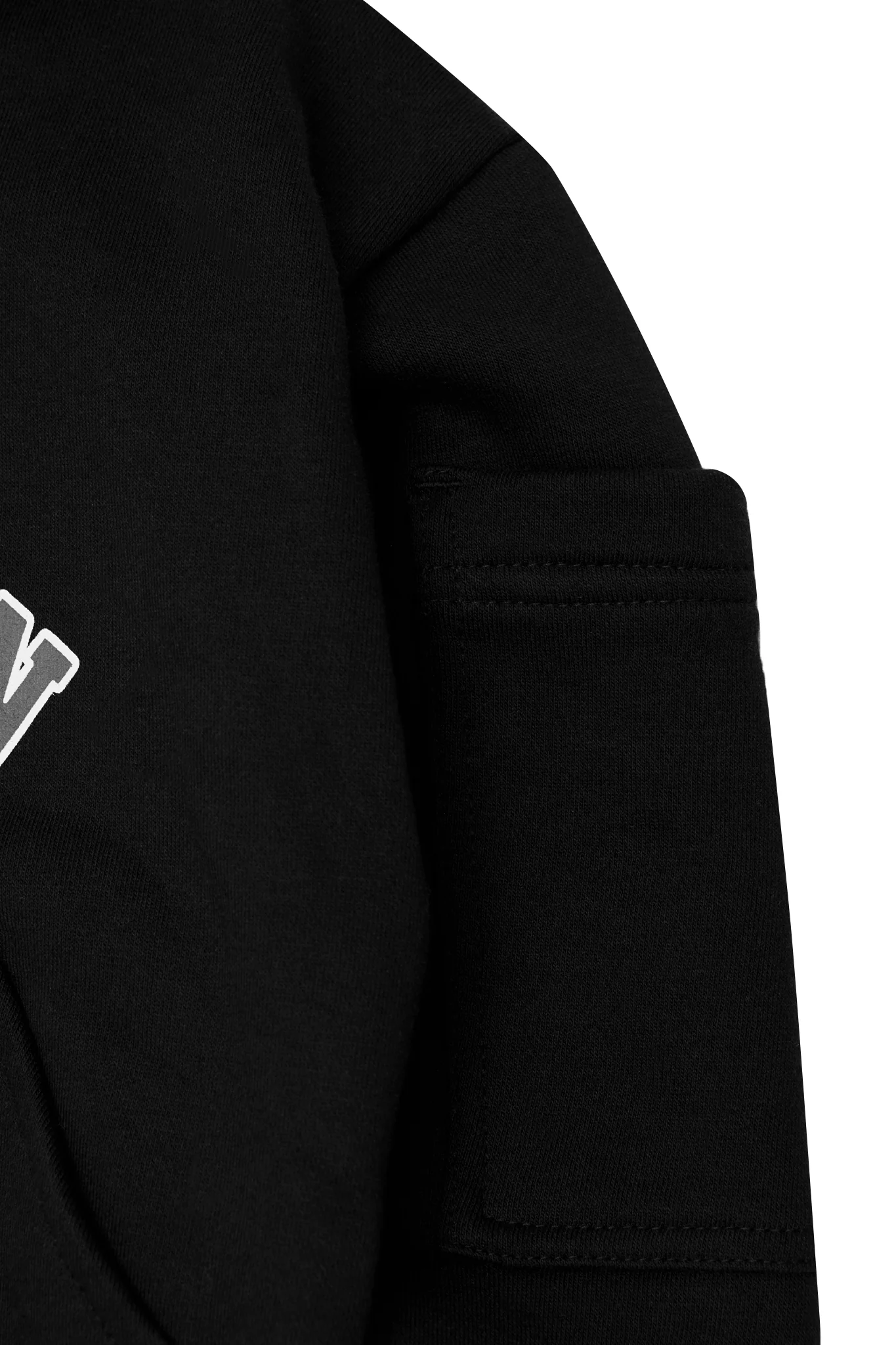 "VARSITY" LITTLE HUMAN™ HOODIE IN ANTHRACITE - Image 8