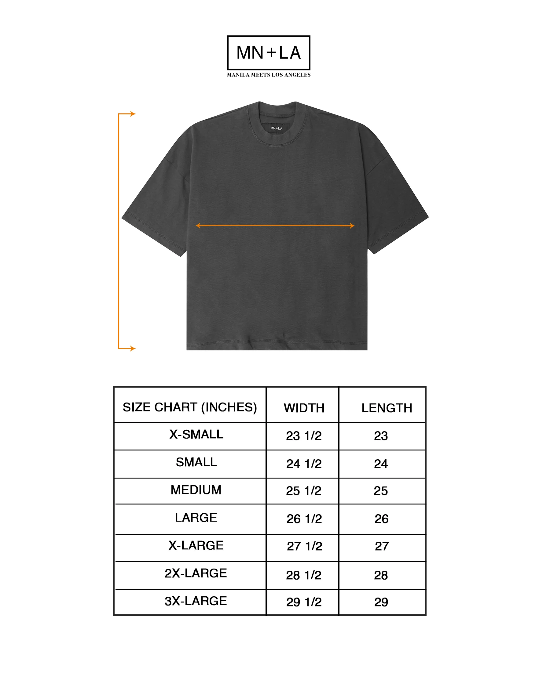 VAST TEE IN CHARCOAL GREY - Image 4
