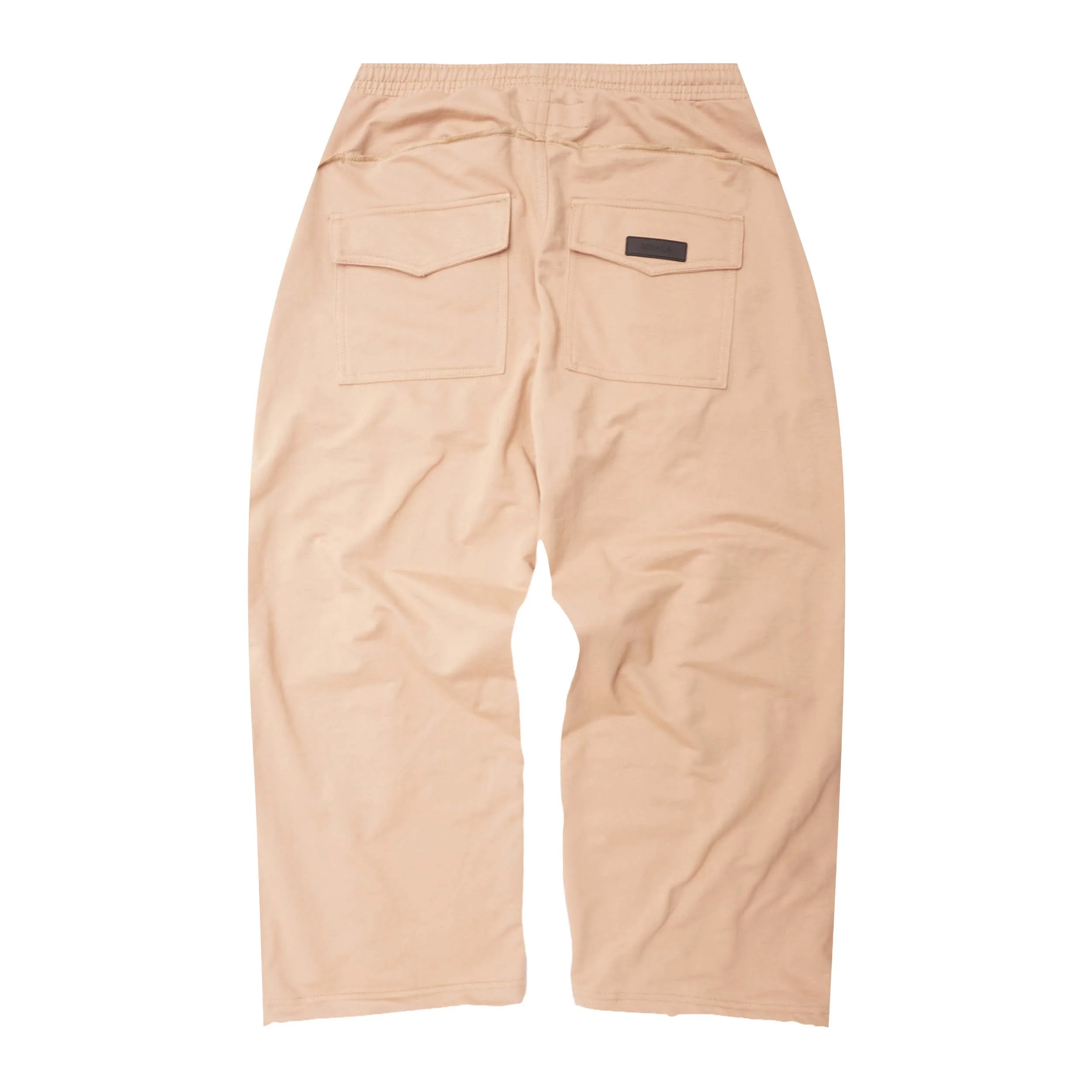 VEINS FRENCH TERRY PANTS IN WHEAT - Image 3