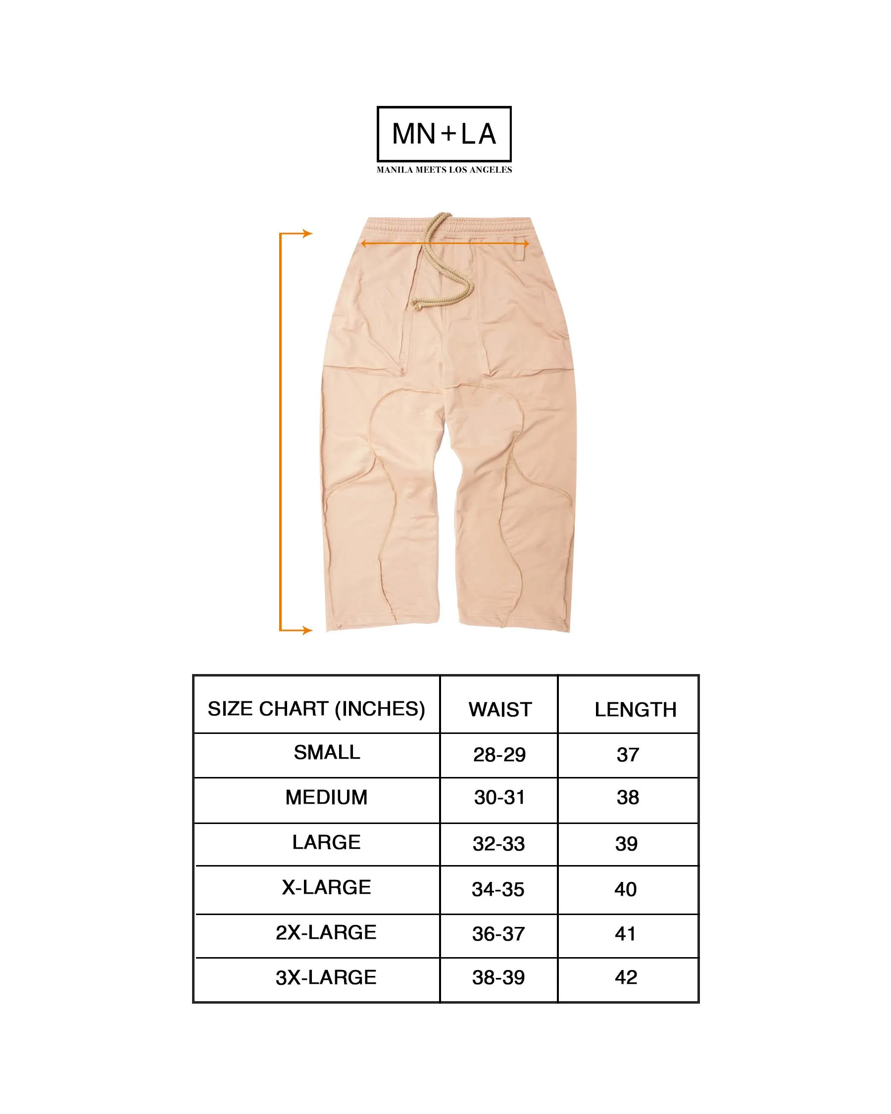 VEINS FRENCH TERRY PANTS IN WHEAT - Image 4