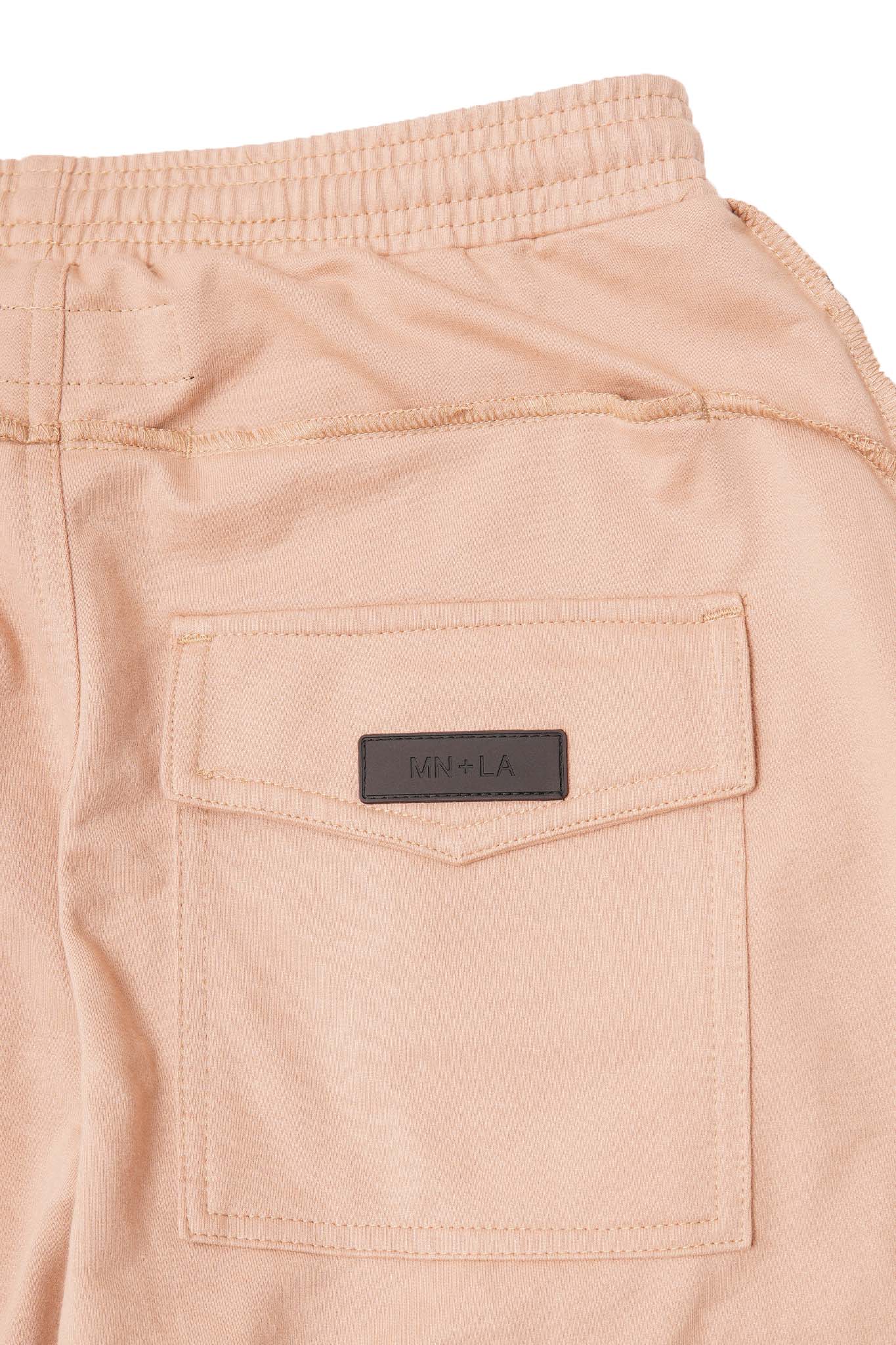 VEINS FRENCH TERRY PANTS IN WHEAT - Image 8