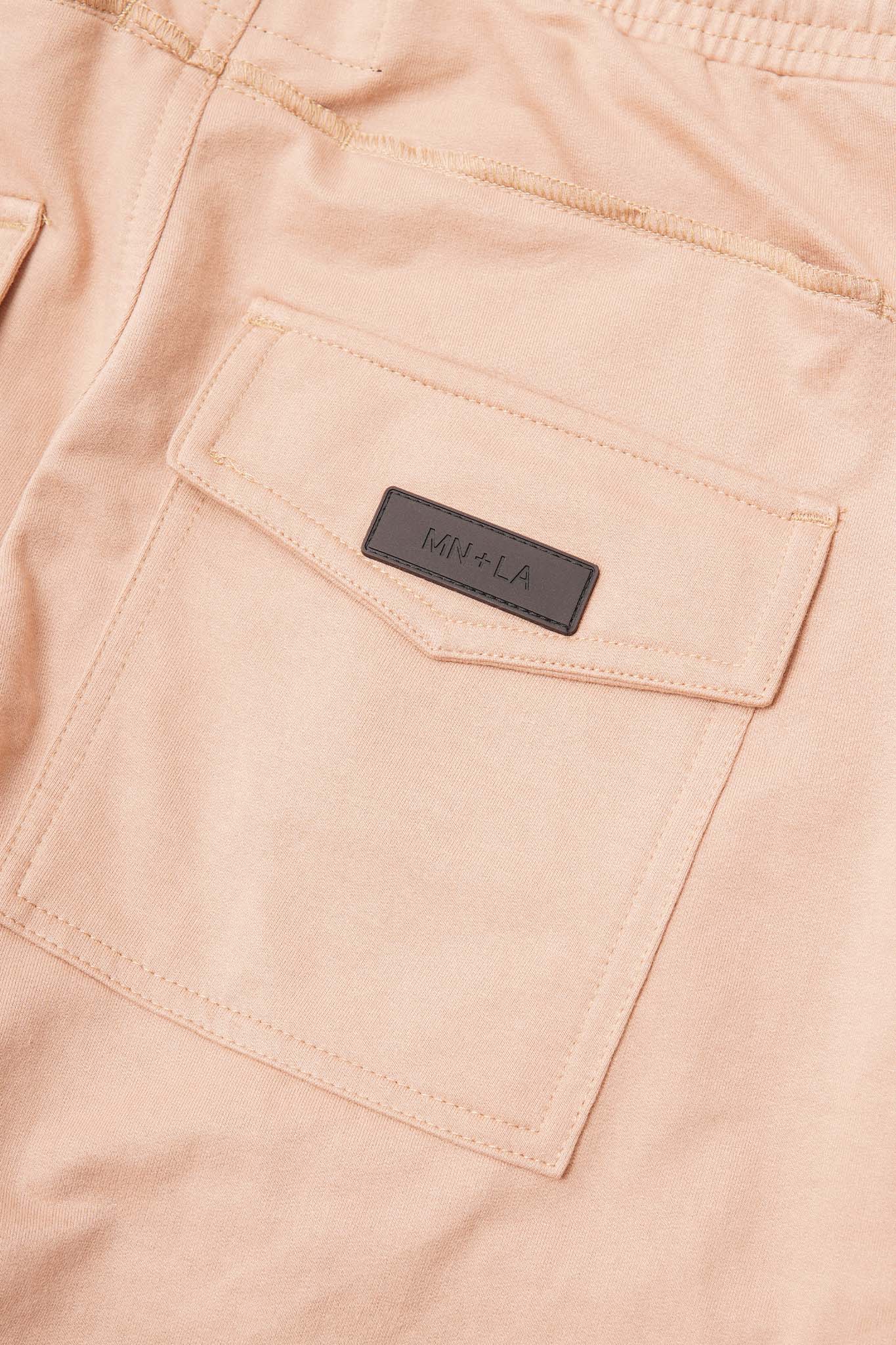 VEINS FRENCH TERRY PANTS IN WHEAT - Image 9