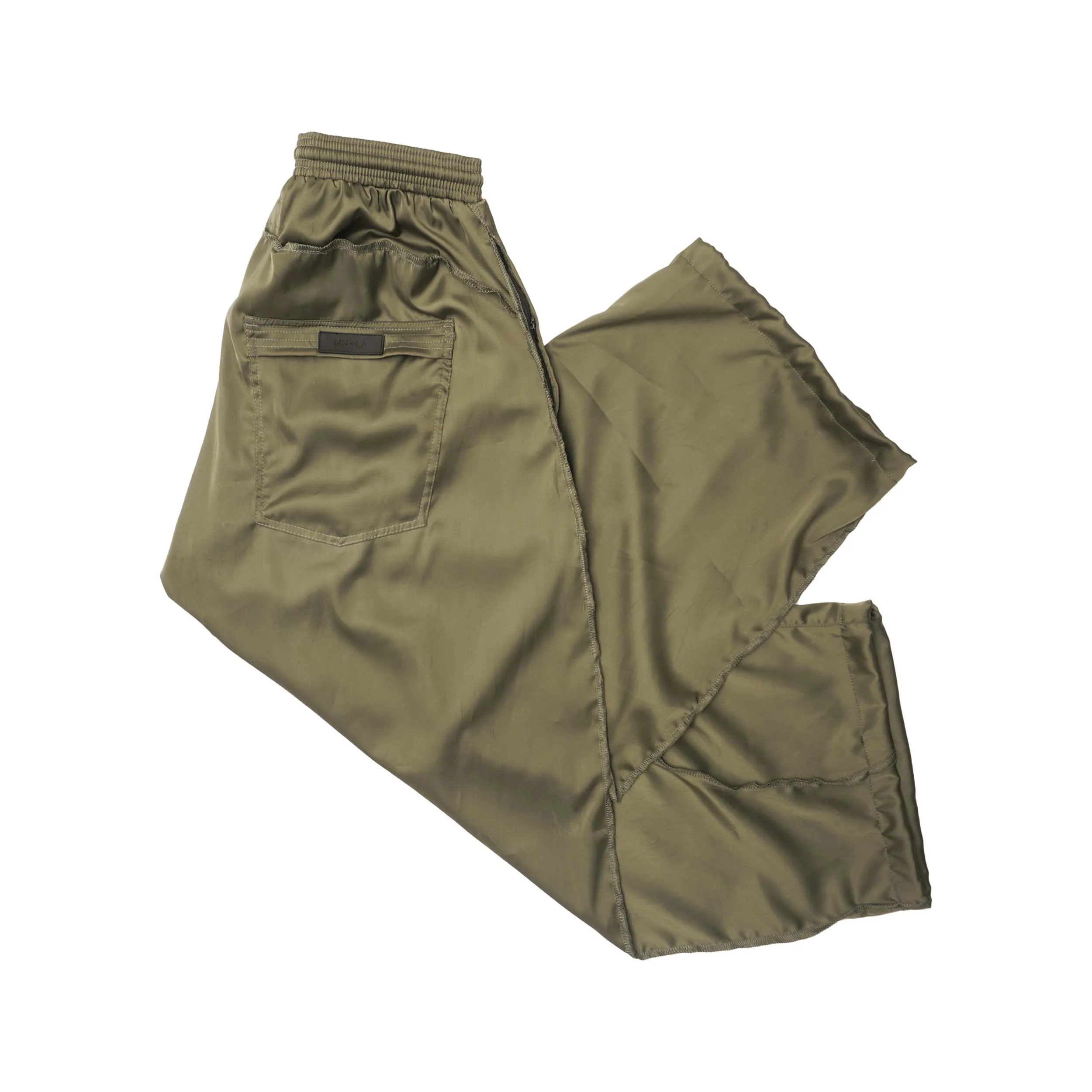 VEINS PANTS IN CELADON - Image 3