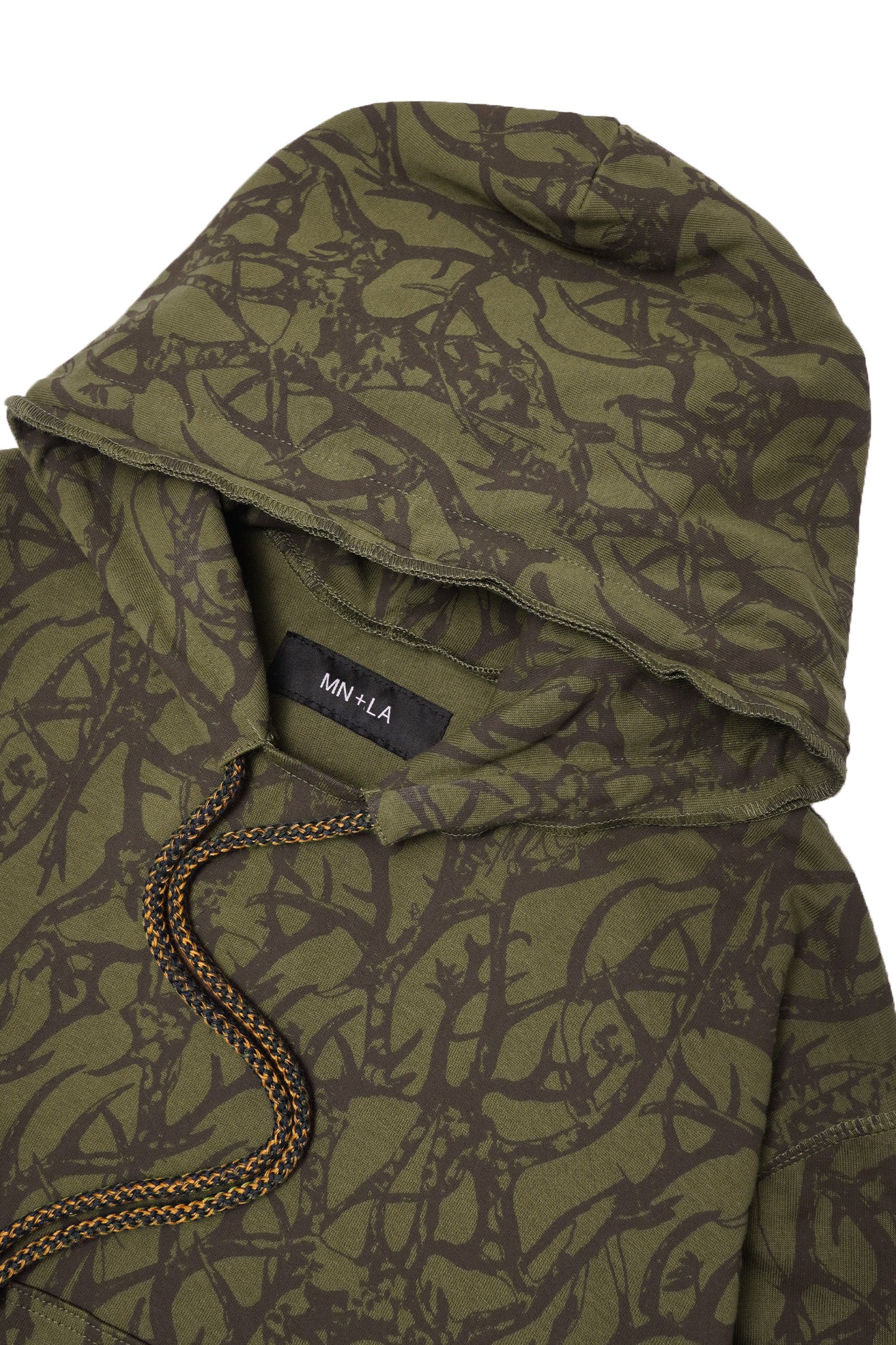 "VINES AND THORNS" AFTERHOOD V2 IN OLIVE - Image 3