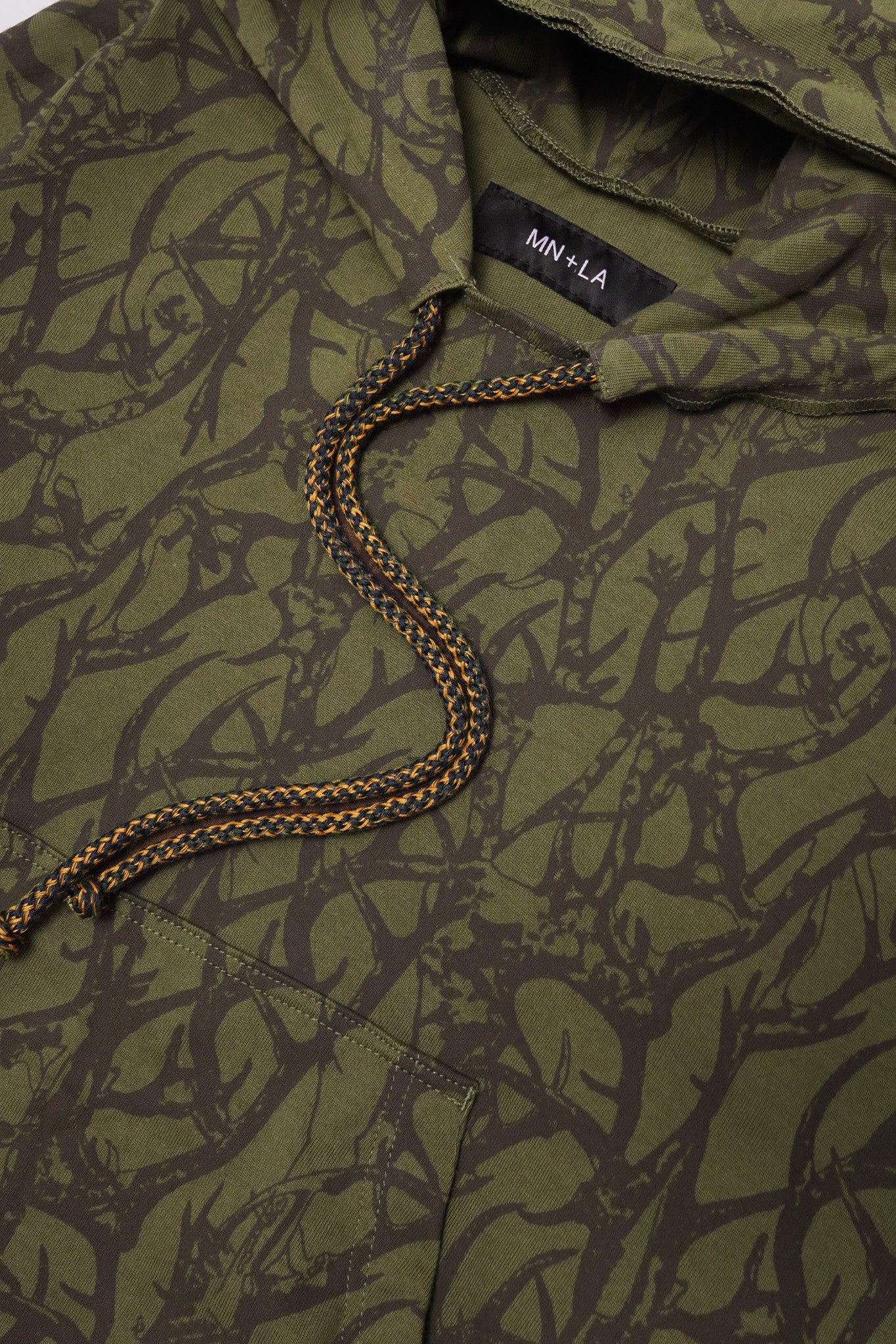 "VINES AND THORNS" AFTERHOOD V2 IN OLIVE - Image 5