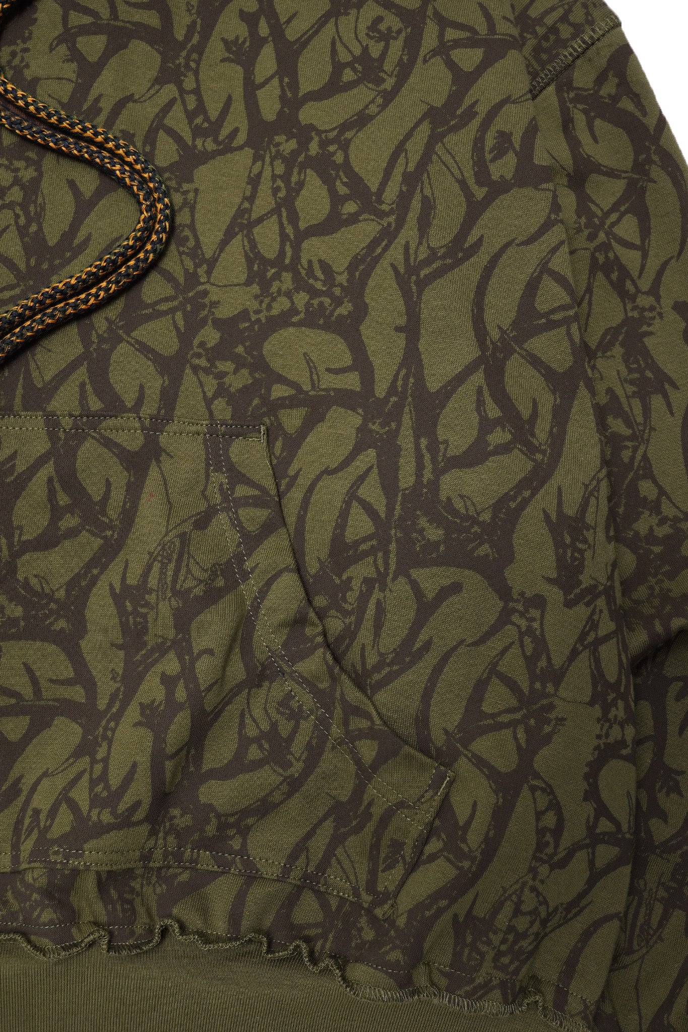 "VINES AND THORNS" AFTERHOOD V2 IN OLIVE - Image 8