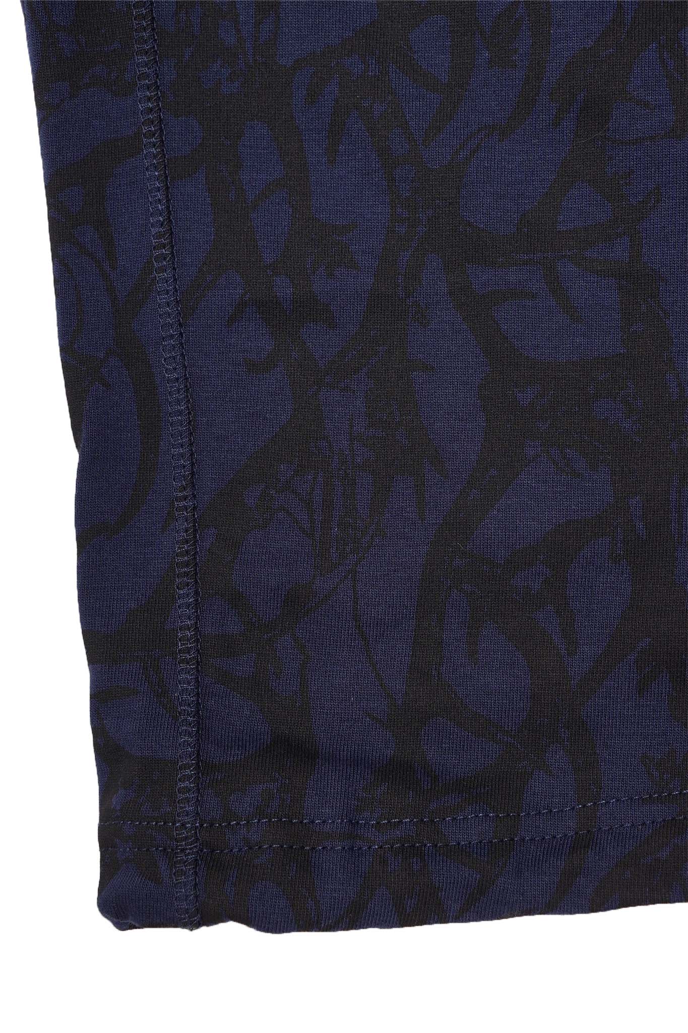 "VINES AND THORNS" OVERPOCKET PHAT PANTS IN NAVY - Image 10