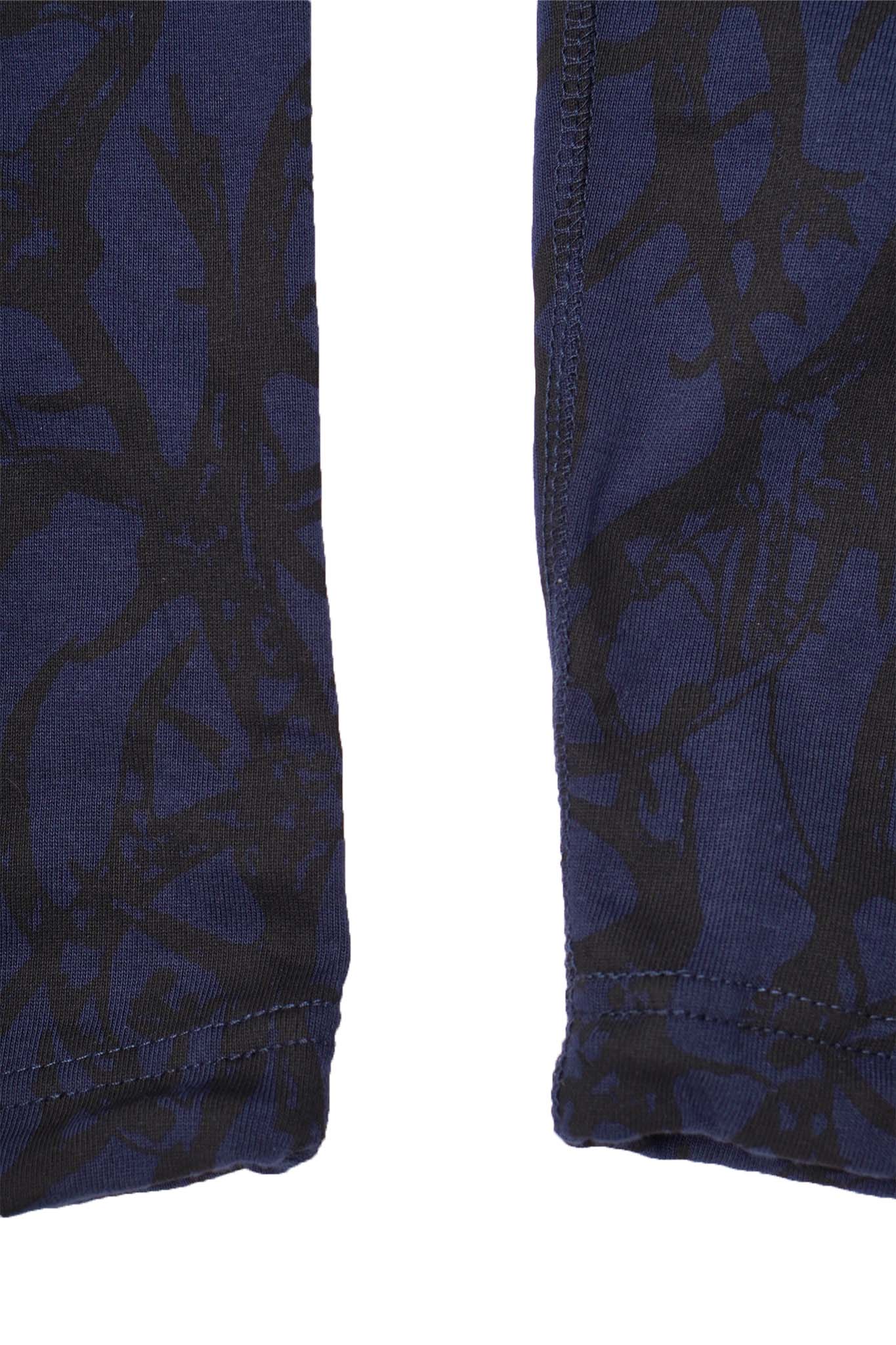 "VINES AND THORNS" OVERPOCKET PHAT PANTS IN NAVY - Image 11