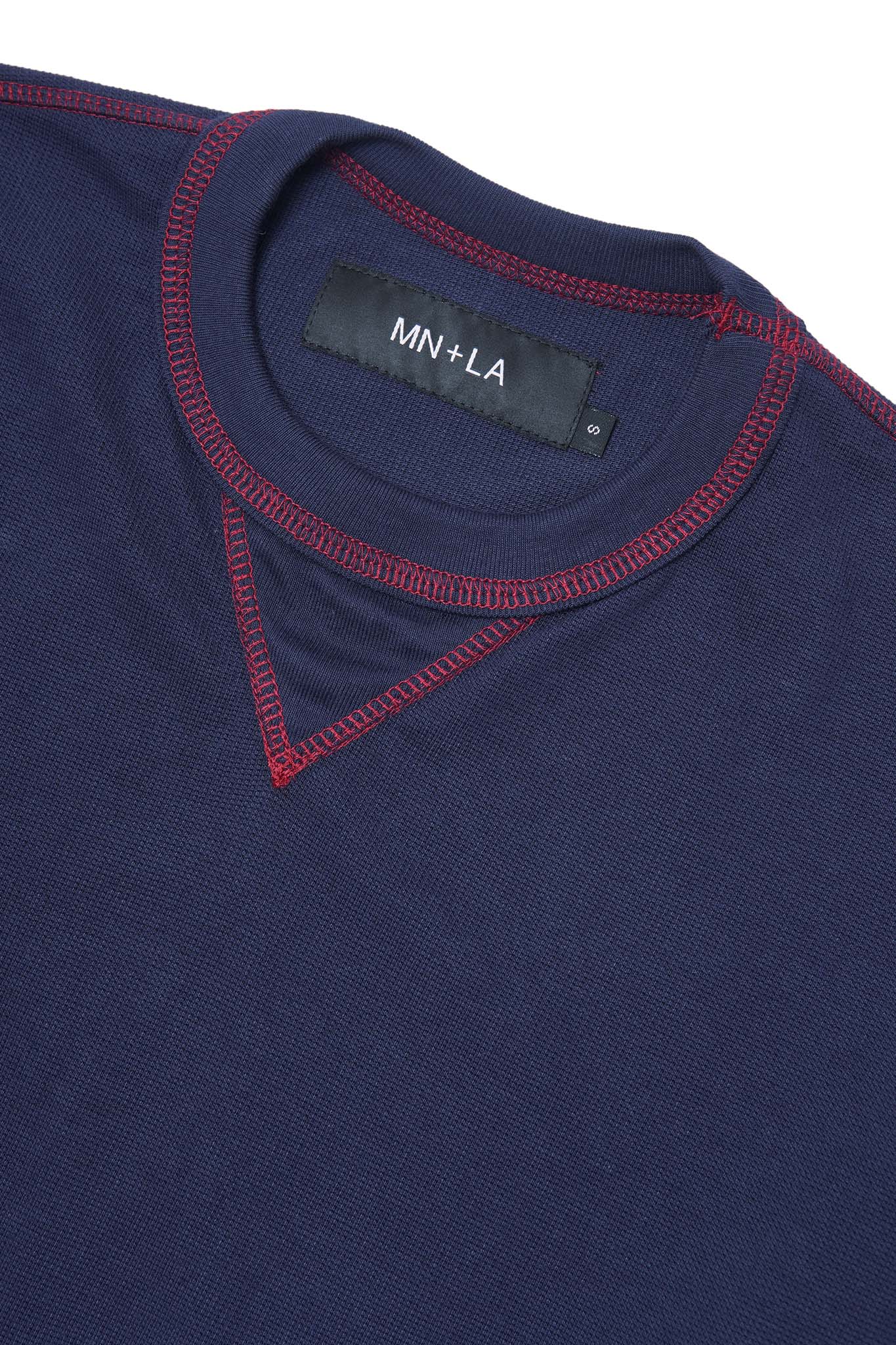 WAFFLE EXO™ MILITIA BOX TEE IN NAVY - Image 3