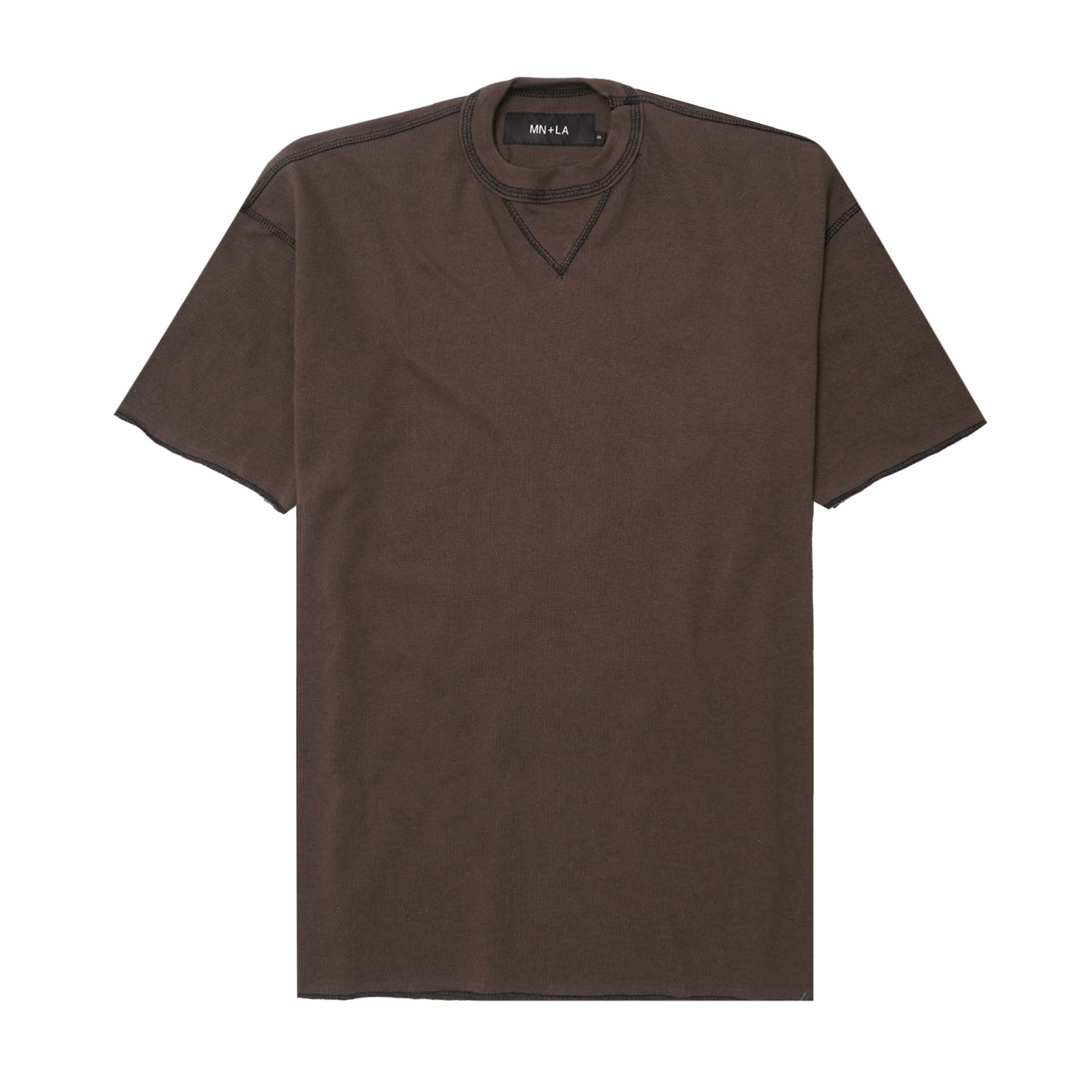 WAFFLE EXO™ MILITIA BOX TEE IN WOOD