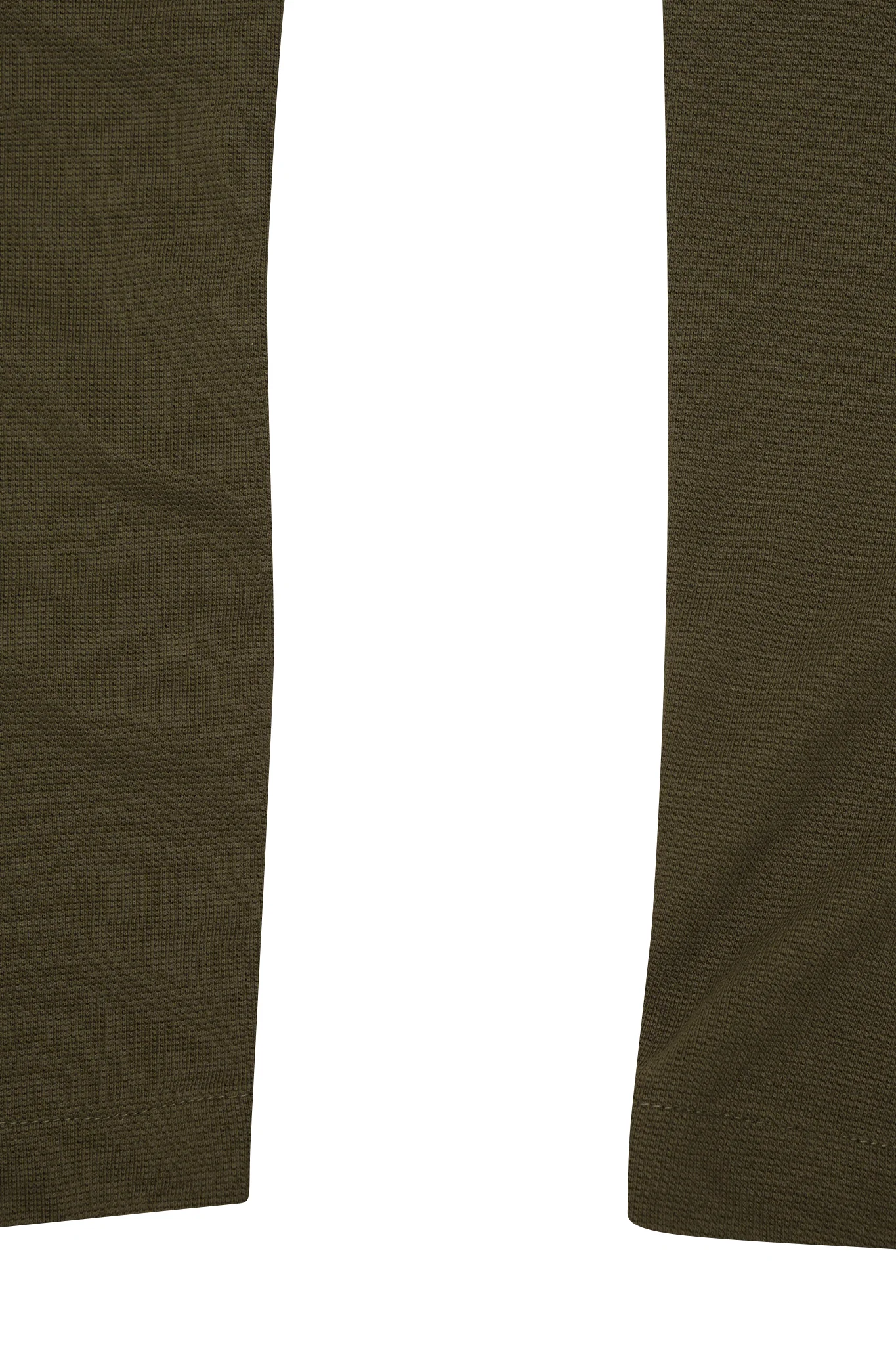 WAFFLE WEAVE LOUNGE PANTS IN OLIVE - Image 9