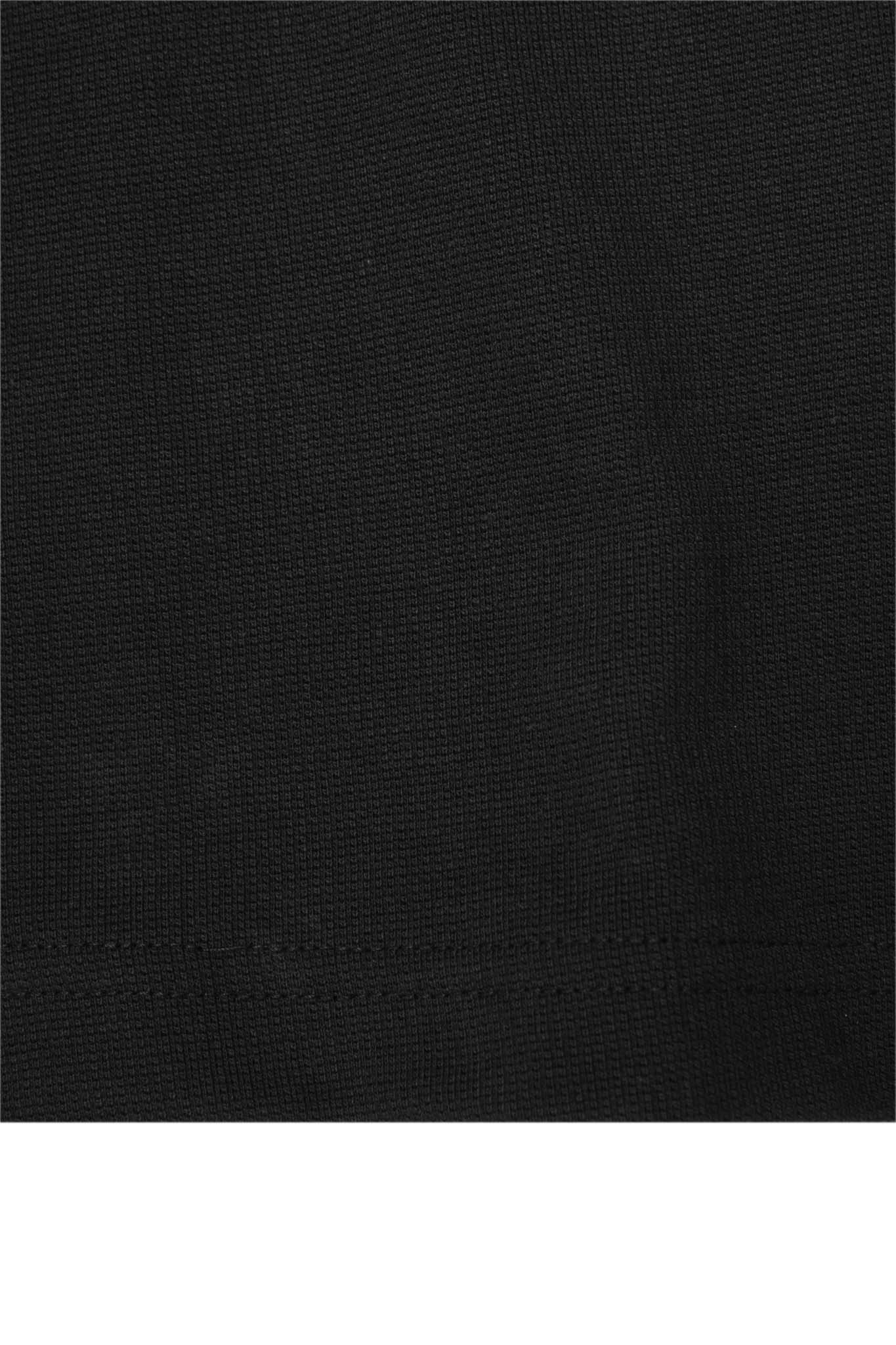 WAFFLE WEAVE MOCK NECK TEE V4 IN ANTHRACITE - Image 8