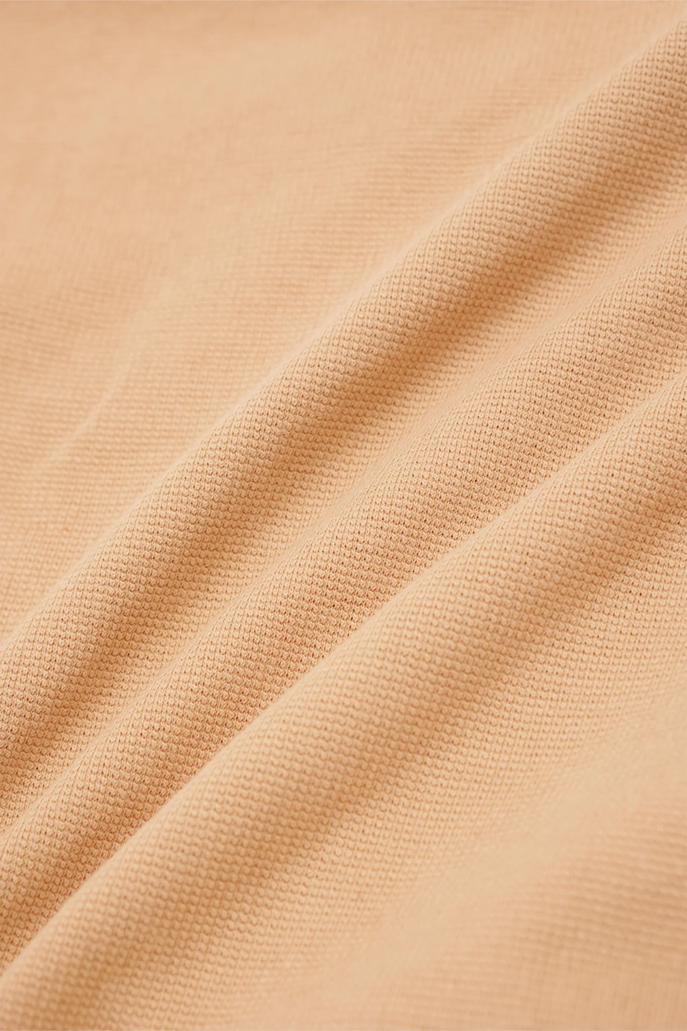 WAFFLE WEAVE PLEATED CROPPED PANTS IN WHEAT - Image 15