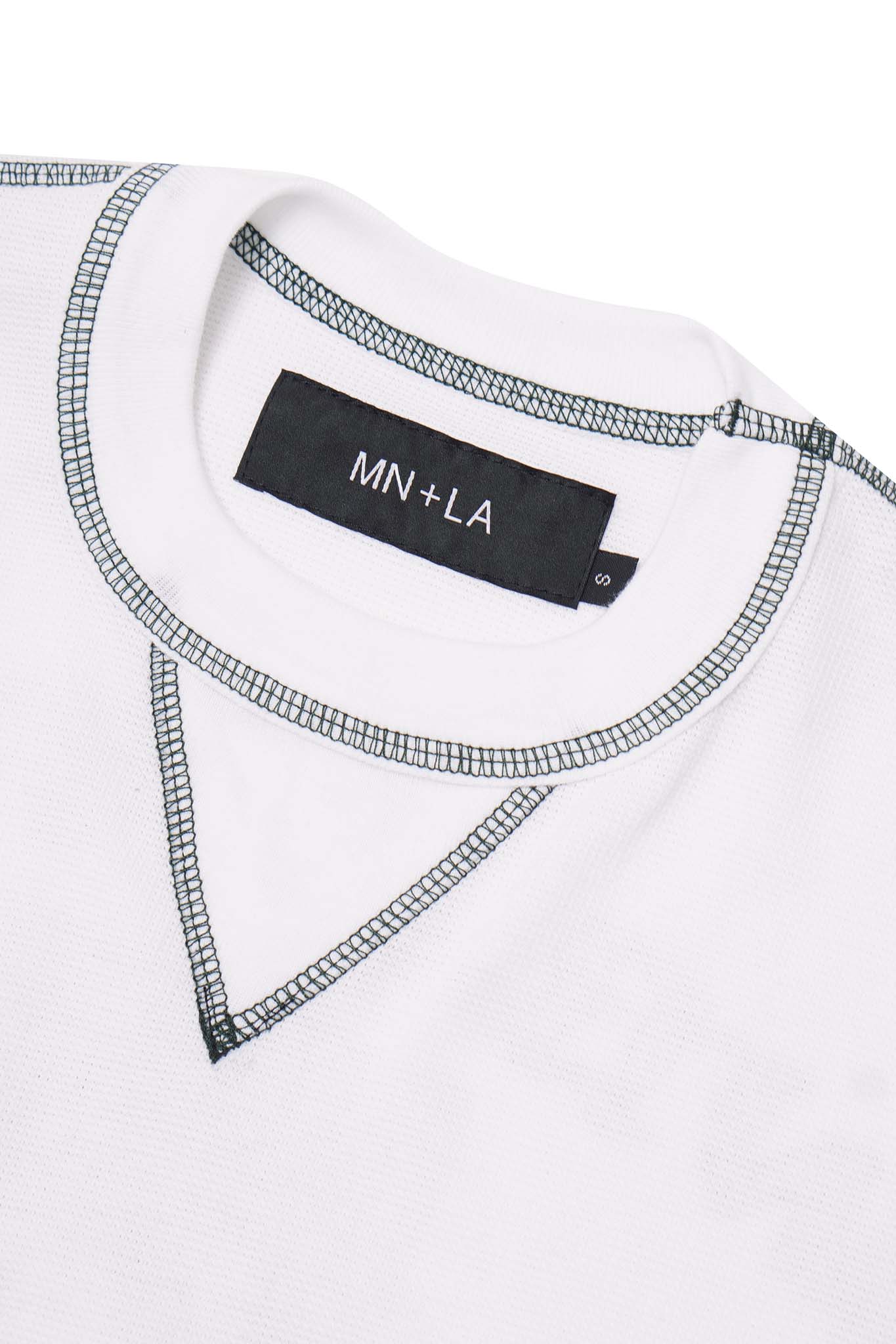 "YEAR OF THE SNAKE V2" WAFFLE TEE IN WHITE - Image 3