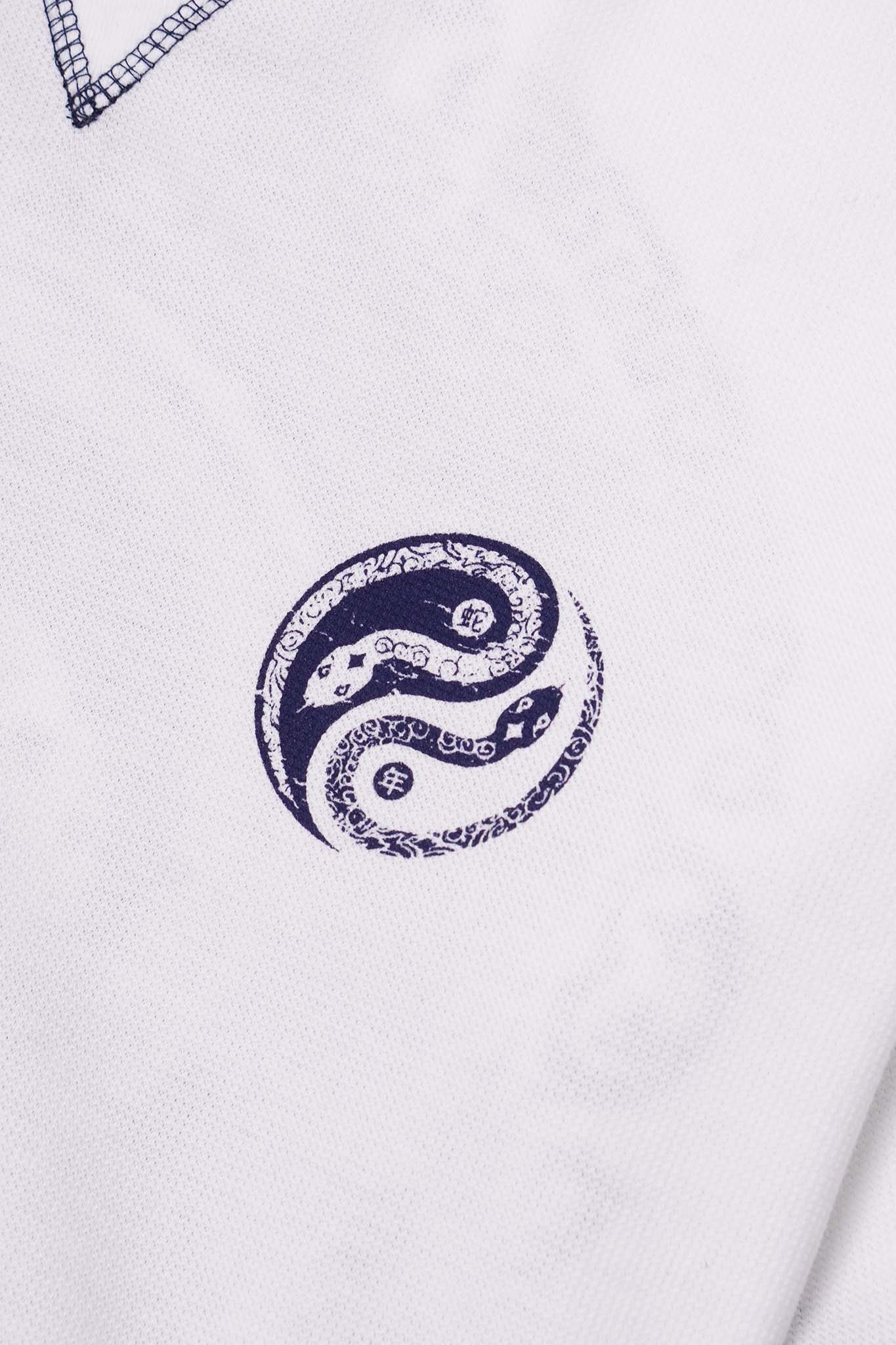 "YEAR OF THE SNAKE" WAFFLE TEE IN ROYAL BLUE - Image 7